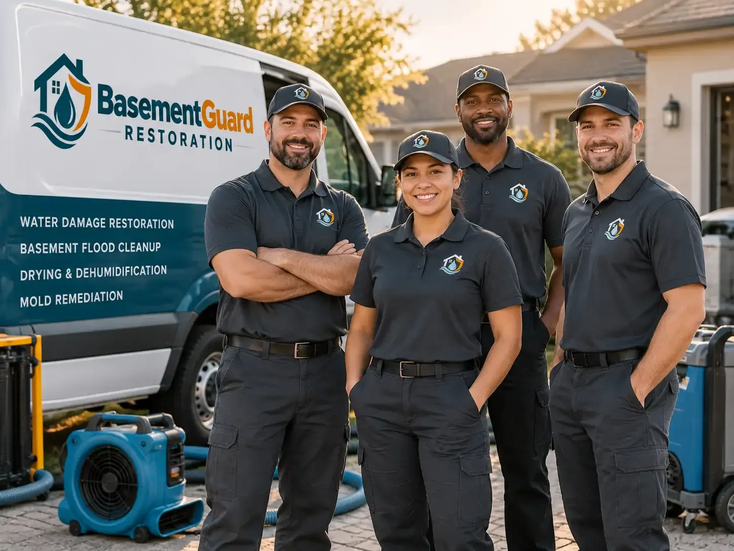 Basement Water Damage Restoration company in Lowland, NC